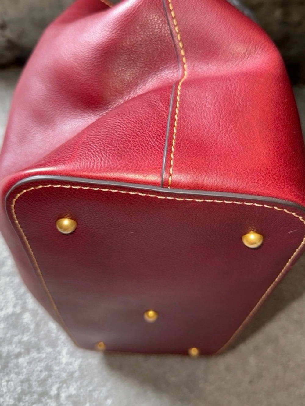 NWT Dooney & Bourke NWT Florentine  Brenna in Bordeaux with strap - Picture 6 of 12
